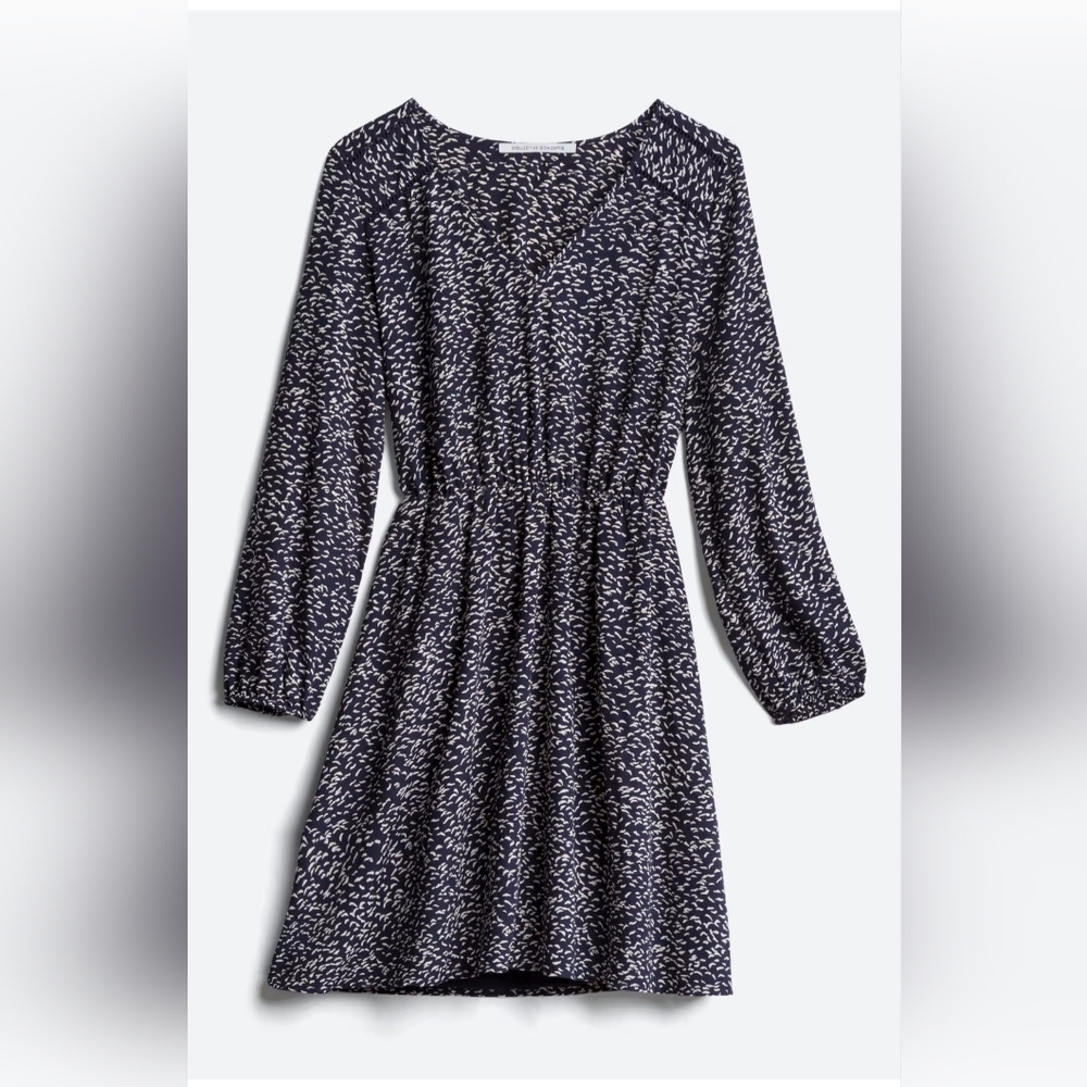 Collective Concepts - Navy and White Dress